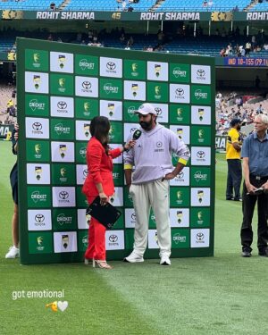 Sahiba Bali Instagram - BGT- Bumrah’s a Goat Trophy. 

@starsportsindia represent 🫶🏼

#BorderGavaskarTrophy #BoxingDay #IndVsAus