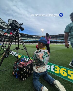 Sahiba Bali Instagram - BGT- Bumrah’s a Goat Trophy. 

@starsportsindia represent 🫶🏼

#BorderGavaskarTrophy #BoxingDay #IndVsAus
