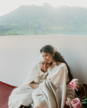 Sai Pallavi Instagram - Lil did I know that my sister’s wedding would also be the next phase of my life! I witnessed every soul present in the ceremony tear up, bless them and dance in joy! I wasn’t ready to let Pooju take this big step because this was new to me and I couldn’t advise her on pros and cons, like I always did with things in life. But in my heart I knew that my dear @v1n33 will pamper and love Pooju the way I do or maybe even more! It’s been three months since the wedding and I’ve never been this right in my life ❤️ I thank God and everyone who showered them with love and positivity ❤️ 

P.S. I’ve never been a fan of 🧿 emoticon, but I’m not taking a risk this time. They’re too precious 🧿🧿🧿🧿🧿
 
@eshantrajuphotography you and Khushboo were magic! Each picture was a painting, unspoken words🥹❤️

The last 10 pictures were by @vivekkrishnanphotography and I had a tough time choosing from the million precious moments you had captured🥹
