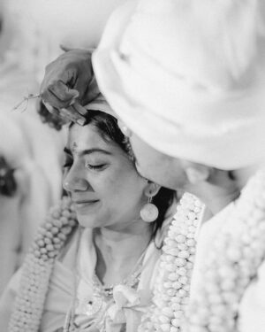 Sai Pallavi Instagram - Lil did I know that my sister’s wedding would also be the next phase of my life! I witnessed every soul present in the ceremony tear up, bless them and dance in joy! I wasn’t ready to let Pooju take this big step because this was new to me and I couldn’t advise her on pros and cons, like I always did with things in life. But in my heart I knew that my dear @v1n33 will pamper and love Pooju the way I do or maybe even more! It’s been three months since the wedding and I’ve never been this right in my life ❤️ I thank God and everyone who showered them with love and positivity ❤️ 

P.S. I’ve never been a fan of 🧿 emoticon, but I’m not taking a risk this time. They’re too precious 🧿🧿🧿🧿🧿
 
@eshantrajuphotography you and Khushboo were magic! Each picture was a painting, unspoken words🥹❤️

The last 10 pictures were by @vivekkrishnanphotography and I had a tough time choosing from the million precious moments you had captured🥹