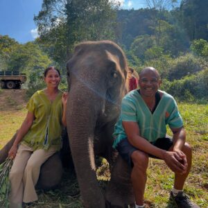 Salli Richardson-Whitfield Instagram - I’ve been looking forward to this all year or maybe all my life. Work hard relax hard. Happy New year!!!!🎊 #thailand #chaingmai @alldondre