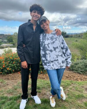 Salli Richardson-Whitfield Instagram - There is something about the bond between moms and their boys that is hard to explain. #nationalsonday you are Mom’s baby forever @drewhitfield_ and if you can’t tell my son is obsessed with his golf game