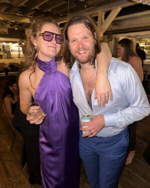 Sam Mewis Instagram - Left it all out there for @lynnwilliams9 and @marleeyb 💍🪩