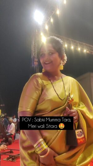 Sambhabana Mohanty Instagram - The Mother, The Actor, The Government Servant,
The Singer, The MasterChef, The Perfectionist....
Meri Maa sach mein all-rounder hai.

Ending my 2024 with an ode to THE WOMAN 🙏🏻

Also, @tarangtv Grateful for making her workspace as beautiful as a second home. 
& Team Bada Bohu, Thank you for not letting her miss me as much as she would 🧿 Forever indebted 💜

#snigdhabosemohanty #snigdhamohanty #tarangparivarutsav2025 #shantidevi #badabohu
