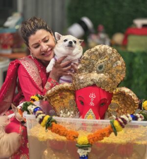 Sambhavna Seth Instagram - Ganpati Bappa Morya
Agle Baras tu Jaldi Aa❤️