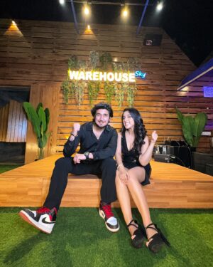 Sameeksha Sud Instagram - Friends who slay together, stay together ❤️ 
Cheers to our first venture @warehouseskymumbai together ❤️ @sameeksha.sud_