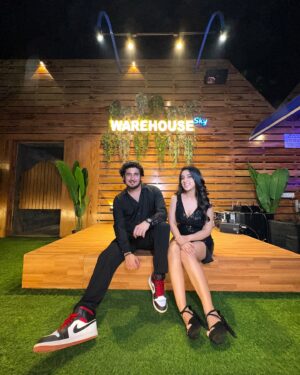 Sameeksha Sud Instagram - Friends who slay together, stay together ❤️ 
Cheers to our first venture @warehouseskymumbai together ❤️ @sameeksha.sud_