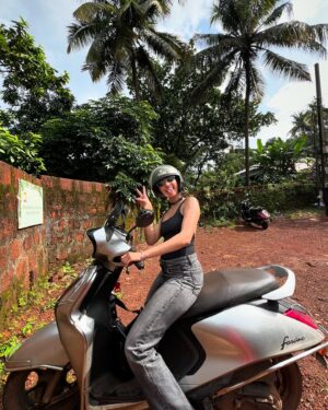 Sanchi Rai Instagram - Exploring vibrant streets and soaking in the local culture. 🌆✨ #goa 

#instagood #love #fashion #explore