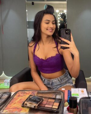 Sanchi Rai Instagram - Hey♥️Julie this side😘

Mua- @makeupbyrajmakeover & raj’s Team 

#instagood #love #dilkyakare #instagram
