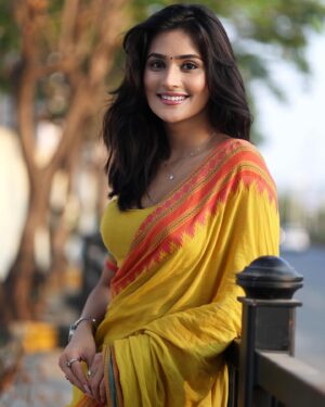 Sanchi Rai Instagram - Masakali🕊️🌺

#instagood #love #saree #explore #trending #trend #explorepage