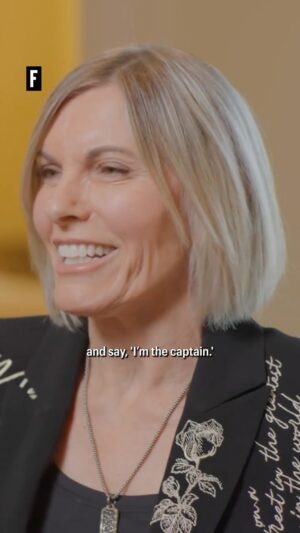 Sandy Yawn Instagram - @dianefbrady you know how to get the best out of people. Repost from @fortunemag 
“I had to learn all the aspects of running a vessel and doing the jobs and spending time in that area.”⁠
⁠
Captain Sandy Yawn, a 30-year seafaring veteran and one of the stars of the hit reality show Below Deck, dispensed a raft of leadership advice from her career manning some of the most opulent vessels, both on and off camera. When it comes to building teams, Yawn said, the main priority is someone’s temperament as much as their qualifications. ⁠
⁠
“When you’re trained properly that’s where the confidence comes in,” she said in an interview at the Fortune #COOSummit. ⁠
⁠
🔗 Click the link @fortunemag in bio to read more.