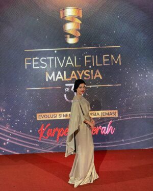 Sangeeta Krishnasamy Instagram - #festivalfilemmalaysia33 #nationalawards 

Thank you @rizmanruzaini @xeliciousxass ❤️
@finasmalaysia @ffm33_official