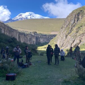Sara Canning Instagram - Tomorrow night @shamanfilm premieres at @austinfilmfest and I wish I could be there to celebrate a project I’m immensely proud of. @antonio_negret helmed quite a ship, at the base of Chimborazo in Ecuador, no less. @negret_daniel wrote us a mighty script, and we had beautiful producing support from the likes of @mundo_lulu. 
Working with @mr.danielgillies again after 13 years… happy, lucky girl. (He put it best when he said “Elijah & Aunt Jenna are husband and wife, get over it.”) 😄And working with @jettklyne again after five years! A joy. So grateful also for the beautiful actors and crew we joined forces with in Ecuador. 
It would be our pleasure to scare and unsettle you. 
❤️