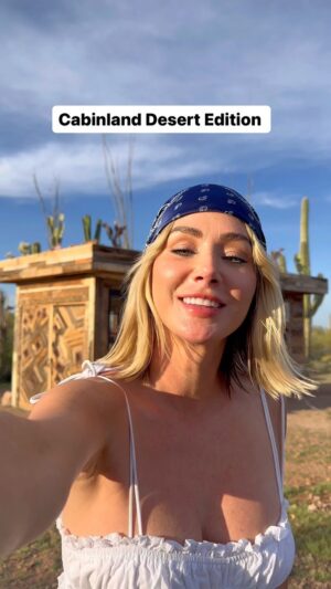 Sara Jean Underwood Instagram - Traded in the PNW for some much needed Arizona sun. @jacobwitzling and I are down here getting to work on Cabinland 2.0. Time to pick up the tools again and get started  building the next cabin now that we have a comfortable place to lay our heads