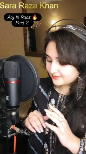 Sara Raza Khan Instagram - Part 2 🔥
Track of Season 2024 •

Aaj ki Raat 🔥 | Cover | Sara Raza Khan | 

What a Song!!! Fully commercial but inspired by a Ghazal " Aey Muhabat tere Anjaam pe Rona aaya " 
Exceptional Choreography , performed brilliantly by @tamannaahspeaks & dancers 
A Master piece Musically ❤!! Cover was must ☺o enjoy the melody 💕
. 
. 
. 
Enjoy the full track on YouTube ▶️
Use headphones🎧
#tamanna #stree2 #sararazakhan #bollywood #bollywoodcover #viral #trending #song #music