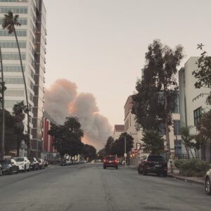 Sarah Gilman Instagram - evacuated and safe. resources for help and to support linked in my highlights. there are no words to encapsulate the courage every single person is this firefight is exhibiting. there will never be enough gratitude for these responders who are tirelessly battling fires so much bigger than what we’re prepared for. we will get through this hour by hour. be kind, have compassion, strive for empathy.