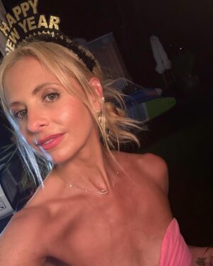 Sarah Michelle Gellar Instagram - The most magical end of 24 and the greatest way to enter 25 #happynewyear
