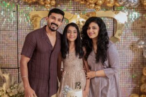 Saritha Jayasurya Instagram - Veda's disco themed birthday 🎂 
30.12.2024
