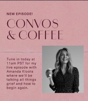Sasha Alexander Instagram - TODAY 11am INSTA LIVE  #convosandcoffee  w / mama and warrior @amandakloots  Join us!