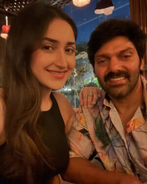 Sayyeshaa Saigal Instagram - Happy Birthday my love! Praying for you to get all the success and happiness in the world! You have the best heart! Love you so much ❤️❤️🤗🤗 @aryaoffl 

#happybirthday#husband#blessed#love#instadaily#instagram
