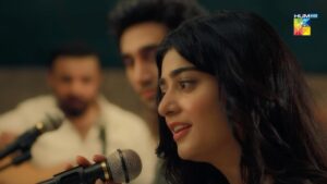 Sehar Khan Instagram - This cover song is a humble attempt from our side to connect with you all 🥹I hope you all enjoyed it, and I truly appreciate your love and encouragement your support means the world to us thankyou for being the most incredible fans I could ask for!! ♥️ Stay tuned for season 2 finally we’re coming back 🥳♥️ 

Big thanks to my favourite director @im.alihassan who is not just a talented professional but also a friend, a brother. your guidance, support and unwavering friendship has made this journey extraordinary! Grateful to have you by our side♥️

And my cute chachu @tehseenw who guided and coached us throughout the practice session without their guidance I wouldn’t have been able to sing🥹 Thank you rockstar ⭐️ 

Eid mubarak to you all❤️

#fairytale #umeed #farmeed #farjad #seharkhan #sehar #fairytaleost 

@hamzasohail_96 @humtvpakistanofficial @azyteam @aenaakhan

makeup: @nabila_salon