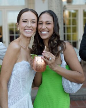Serena Pitt Instagram - A perfect night celebrating the love of two very special people 🤍