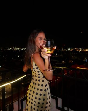 Serena Pitt Instagram - The night before