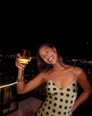 Serena Pitt Instagram - The night before