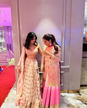 Shahneel Gill Instagram - An unforgettable night, miss u already @sakshi.pant