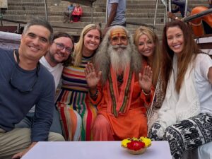Shannon Elizabeth Instagram - Recently had the honor of returning to #India. This trip was to help pay tribute to an absolutely incredible human who unfortunately left us way too soon & spread her ashes in the #Ganges in #Varanasi. 

I want to share a few highlights of this leg of the trip. More to come, but this one is dedicated to Caroline Kane. 

You were always an angel in Earth, and now the angels are rejoicing to have you back, soaring above the clouds with them. We all love & miss you Caroline-but we felt you there with us every step of the way. Thank you for watching over us all & the beautiful gift of getting to come together to celebrate YOU! We were told not to cry (though, as you know, I failed at that), but we instead did everything we could to celebrate your life & legacy. Thank you for all of the love & laughs. We will see you soon. 🪽

Thank you @guleriakothi for hosting a group of us. Thank you, Aditya! And thank you to Caroline's sister Whitney for all she put into this trip to make it everything Caroline wanted it to be. 🙏🏼💜