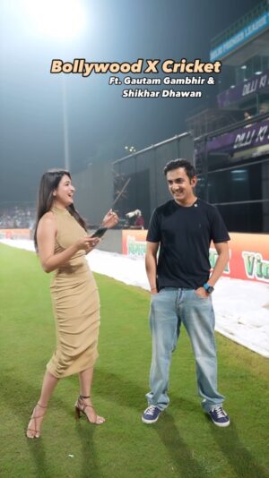 Shefali Bagga Instagram - Kya bolti public? 
@shikhardofficial @gautamgambhir55 
Wearing @myluluandsky 
#gautamgambhir #shikhardhawan #sachin #kohli #cricket  #shubhman #bumrah #hardik #dpl