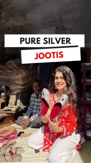Shenaz Treasurywala Instagram - I met this guy in the small lanes in Lucknow’s Old City. His family used to make these pure silver jootis aka Nagras for the Nawabs but now he’s makes them for brides. The cost of making is high, demand is low. Also he’s the last person in his family making this so this art will die with him unless someone learns it from him. -  91 88405 51025 -this is his son’s number if you need to make an order, they can ship it anywhere. 

I would say this is a better investment than some designer brand shoe 👟 what do you think??? 

This man is the Indian Jimmy Choooo? ;) or better!!!! #silverjootis #nakashiart #silvernagras thanks @taha_ahmadlucknow for helping me shoot!