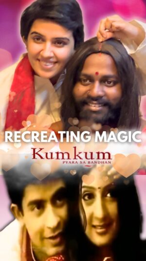 Shirin Sewani Instagram - The year is 2000s and it’s 7 PM in India📺

🎥 - @kirtiwaan @ohpriyeahh 

#kumkum #tv #nostalgia #starplus #fyp #foryou