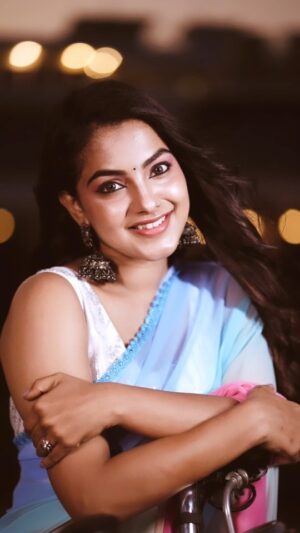 Shravnitha Srikanth Instagram - Just vibing!!!! 

Makeup @jeru_bridal_studioo 
Hair @brushed_with_dharshu 
Photography @xposurestudio.in 
Costume @sesha_bridalwear