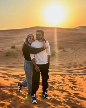 Shreya Anchan Instagram - Desert 😍❤️🧿💫
.
.
.
#dubaisafari #dubai
