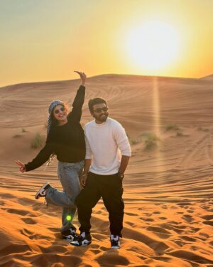 Shreya Anchan Instagram - Desert 😍❤️🧿💫
.
.
.
#dubaisafari #dubai