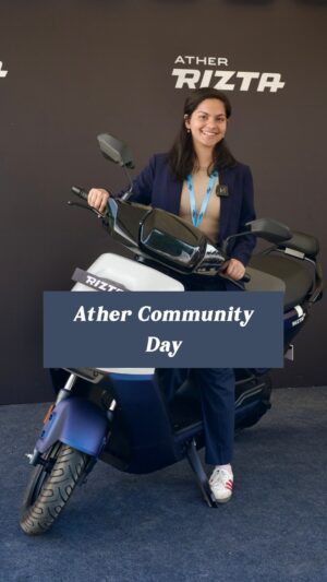 Shreyaa Kapoor Instagram - I attended the Ather Community Day and everything was just 🤯

I learned so much about this made-in-India brand and it makes me feel so proud and excited. 🫶🏼

This is the future guys! The technology and thought that goes on behind blew me away! 🙌🏼

The event was powerpacked with so many other fun activities too! 🫡

Sharing a little glimpse of the amazing day I had! 🌱
.
.
#AD #AtherCommunityDay #AtherRizta #NewLaunch #AtherHalo