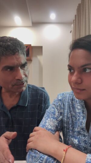 Shreyaa Kapoor Instagram - Live with my CA dad