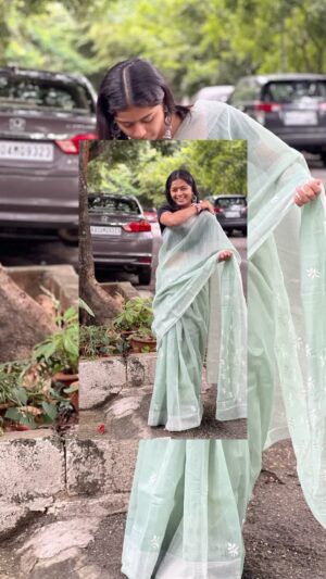 Shreyanka Patil Instagram - Saree, not sorry—dressed to impress Ganesha and steal all the kadabus ! #oksorry 🤪