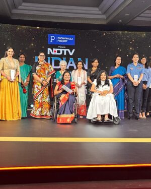 Shreyanka Patil Instagram - An evening to remember ✨ Thank you @ndtv !!