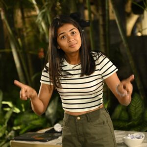 Shreyanka Patil Instagram - If I were an umpire, I would have done so much over acting while giving decisions. How do they keep a straight face all the time? 😬 #natakacompany