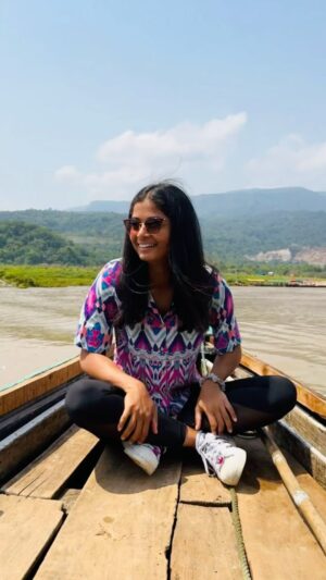 Shreyanka Patil Instagram - They took me for a boat ride today 😬😬
