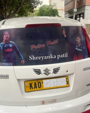 Shreyanka Patil Instagram - It’s been a month since one of the best nights of my life! Since then, life has surely changed. The love Iv been getting from everyone is so overwhelming and makes me feel so special. This is just the beginning. Can’t wait to wear the India blues and get back on the field! #grateful #rcb