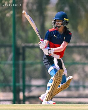 Shreyanka Patil Instagram - Photo dump from week 1 of WPL 2. Ok ok, just wanted an excuse to post that first pic! 🤪 So pumped to play at the Chinnaswamy!!! #rcb
