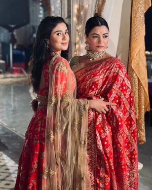 Shruti Rawat Instagram - We Like Sabyasachi Models Today 😎 #yehrishtakyakehlatahai #yrkkh