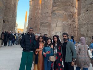 Shruti Seth Instagram - Grateful. 
The best birthday gift I could’ve asked for. 
A dream vacation with my family in one of the oldest civilisations, preserved and honoured by its people; Egypt you have my heart ❤️ 
Thank you for the memories 🥰

#familyvacay #egypt #cairo #luxor #shruphotodiary