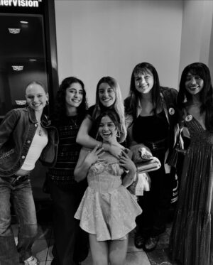 Siena Agudong Instagram - Sidelined: The QB and Me screening at @newportbeachfilmfest 

my cheeks hurt from smiling so much. Thank you so much to everyone who came and a big thank you to New Port Beach Film Festival🩵.

Don’t freak you out or anything but it’s premiering this fall on @tubi !!! (freak out, it’s okay. I did)