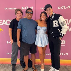 Siena Agudong Instagram - Sidelined: The QB and Me screening at @newportbeachfilmfest 

my cheeks hurt from smiling so much. Thank you so much to everyone who came and a big thank you to New Port Beach Film Festival🩵.

Don’t freak you out or anything but it’s premiering this fall on @tubi !!! (freak out, it’s okay. I did)