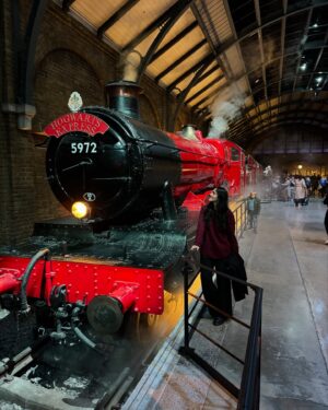 Simran Choudhary Instagram - I solemnly swear my heart belongs at Hogwarts 🪄🤍
.
.
.
#homecoming #mischiefmanaged #PotterHead #hogwarts #wizard #gryffindor #wizardingworld #notamuggle #harrypotter