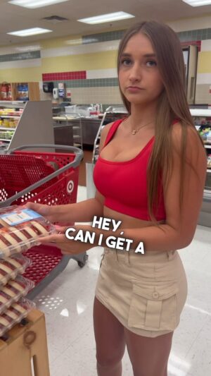 Skylar Mae Instagram - Grocery store things 😂 #explore #groceries #relatable #girlfriend #skit